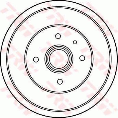 TRW DB4200 - Tamburo freno www.autoricambit.com