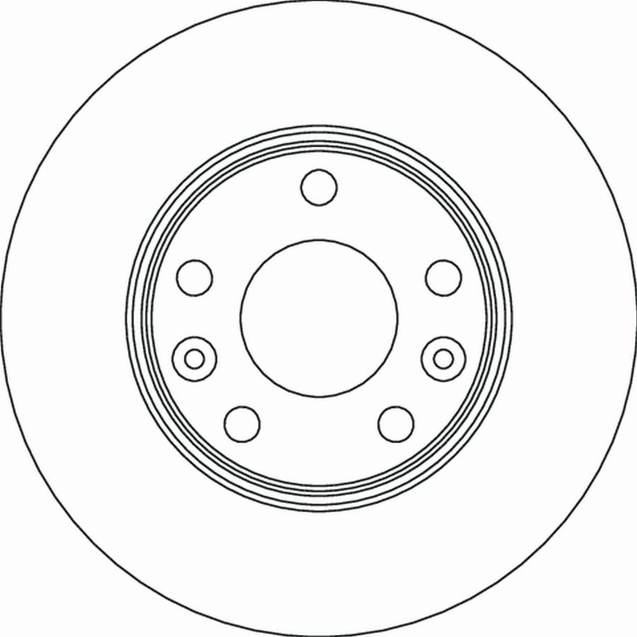 TRW DF4637 - Discofreno www.autoricambit.com