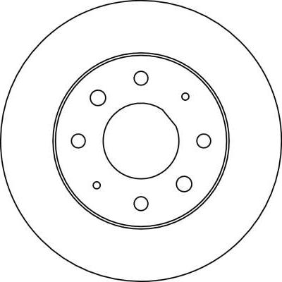 TRW DF4032 - Discofreno www.autoricambit.com