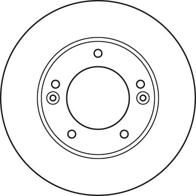 TRW DF6081S - Discofreno www.autoricambit.com