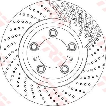 TRW DF6721S - Discofreno www.autoricambit.com