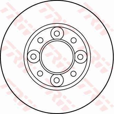 TRW DF1308 - Discofreno www.autoricambit.com