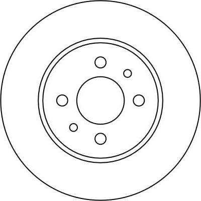 TRW DF1722 - Discofreno www.autoricambit.com