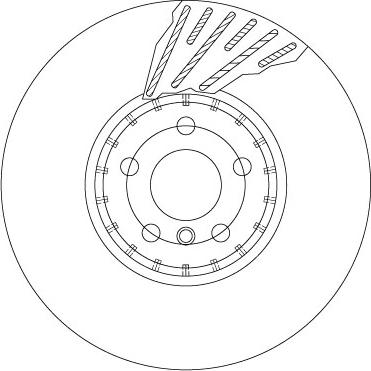 TRW DF8648S - Discofreno www.autoricambit.com