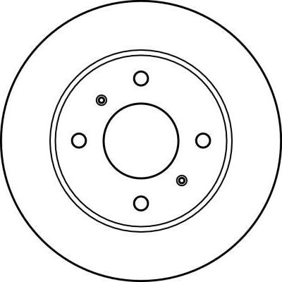 TRW DF2591 - Discofreno www.autoricambit.com