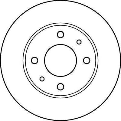 TRW DF2575 - Discofreno www.autoricambit.com