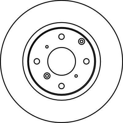 TRW DF2573 - Discofreno www.autoricambit.com