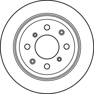 TRW DF2646 - Discofreno www.autoricambit.com