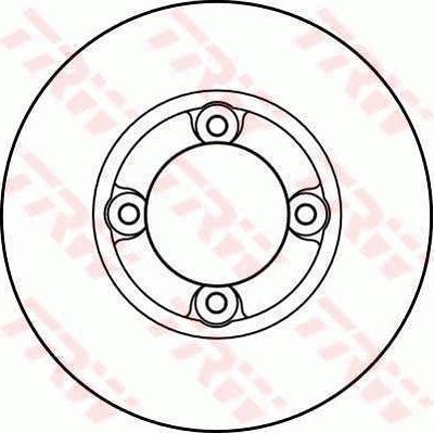 TRW DF2636 - Discofreno www.autoricambit.com