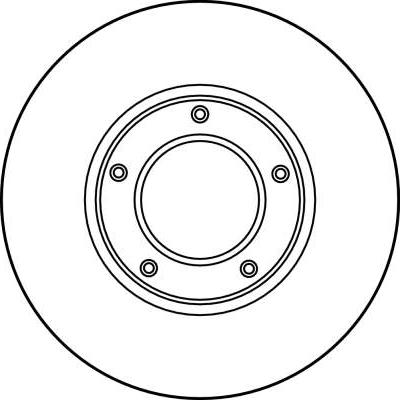 TRW DF2745 - Discofreno www.autoricambit.com