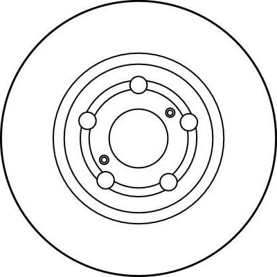 TRW DF2742 - Discofreno www.autoricambit.com