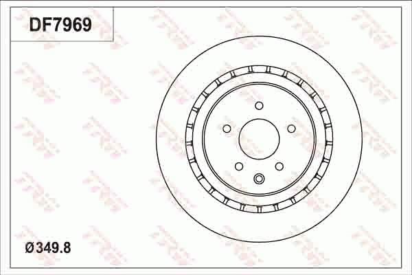 TRW DF7969 - Discofreno www.autoricambit.com