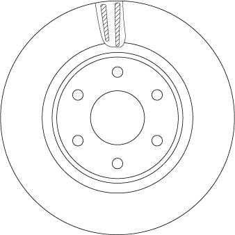 TRW DF7458S - Discofreno www.autoricambit.com