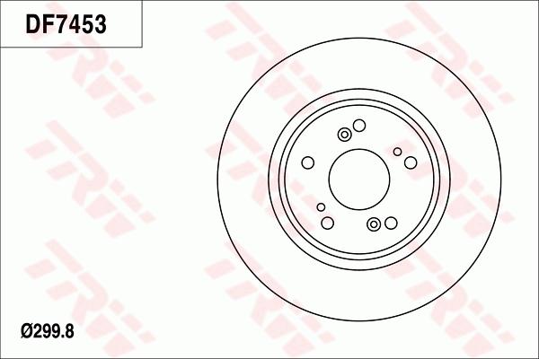 TRW DF7453 - Discofreno www.autoricambit.com