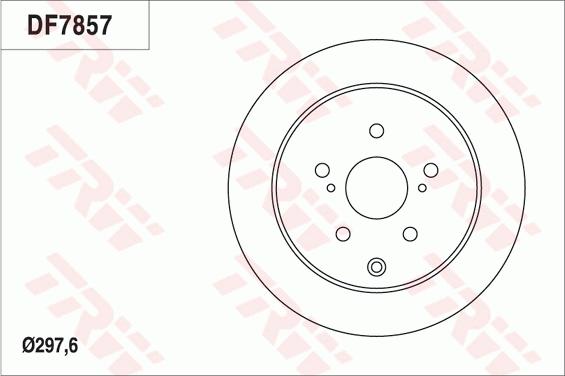 TRW DF7857 - Discofreno www.autoricambit.com