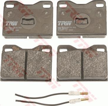 TRW GDB909 - Kit pastiglie freno, Freno a disco www.autoricambit.com