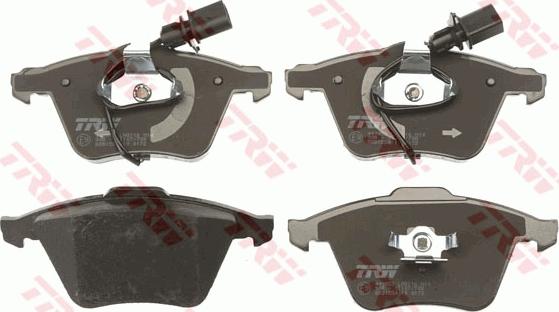 TRW GDB1554 - Kit pastiglie freno, Freno a disco www.autoricambit.com