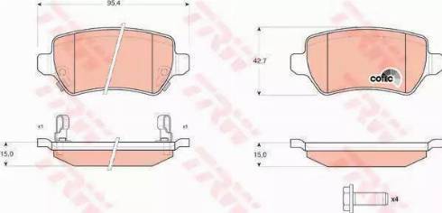 Magneti Marelli 363702161279 - Kit pastiglie freno, Freno a disco www.autoricambit.com