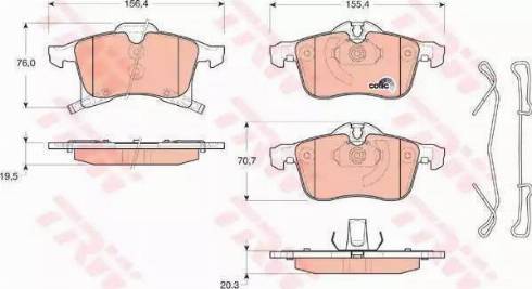 Magneti Marelli 363700201225 - Kit pastiglie freno, Freno a disco www.autoricambit.com