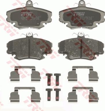 TRW GDB1634 - Kit pastiglie freno, Freno a disco www.autoricambit.com