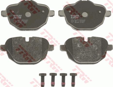 TRW GDB1840 - Kit pastiglie freno, Freno a disco www.autoricambit.com