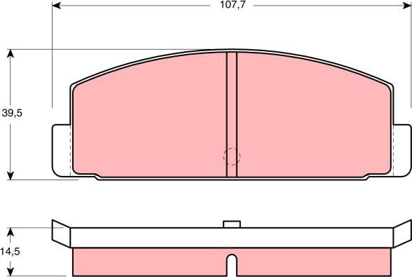 ATE 27.0460-2102.2 - Kit pastiglie freno, Freno a disco www.autoricambit.com