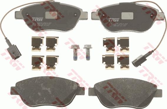 TRW GDB1829 - Kit pastiglie freno, Freno a disco www.autoricambit.com