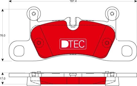 TRW GDB1875DTE - Kit pastiglie freno, Freno a disco www.autoricambit.com