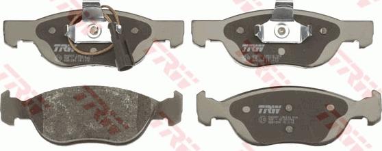 TRW GDB1290 - Kit pastiglie freno, Freno a disco www.autoricambit.com