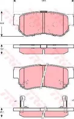 Kavo Parts KBP-3015 - Kit pastiglie freno, Freno a disco www.autoricambit.com