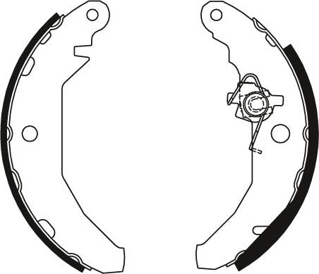 TRW GS6179 - Kit freno, freni a tamburo www.autoricambit.com