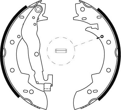 TRW GS6237 - Kit freno, freni a tamburo www.autoricambit.com