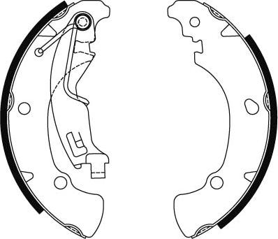 TRW GS8488 - Kit freno, freni a tamburo www.autoricambit.com