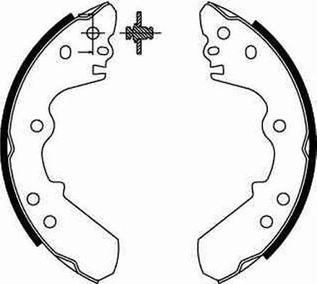 TRW GS8551 - Kit freno, freni a tamburo www.autoricambit.com