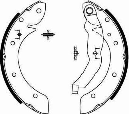 TRW GS8567 - Kit freno, freni a tamburo www.autoricambit.com