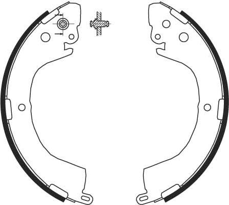 TRW GS8691 - Kit freno, freni a tamburo www.autoricambit.com