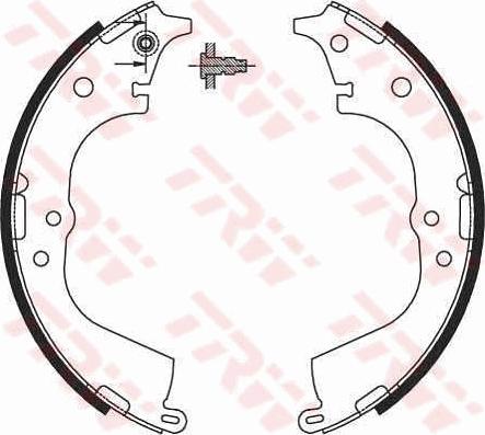 TRW GS8693 - Kit freno, freni a tamburo www.autoricambit.com