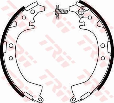 TRW GS8649 - Kit freno, freni a tamburo www.autoricambit.com