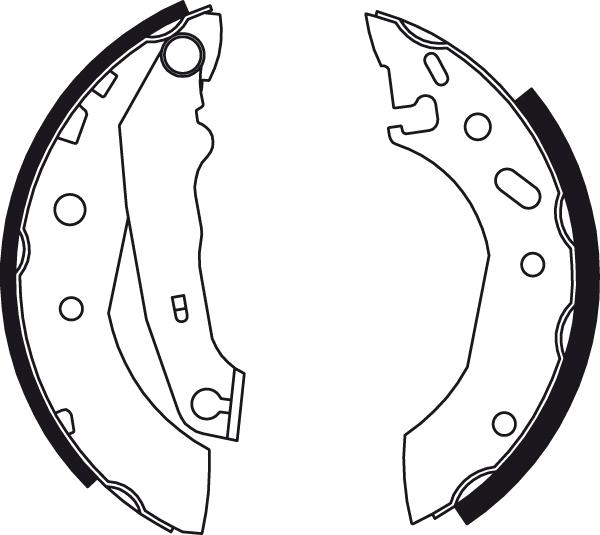 TRW GS8609 - Kit freno, freni a tamburo www.autoricambit.com