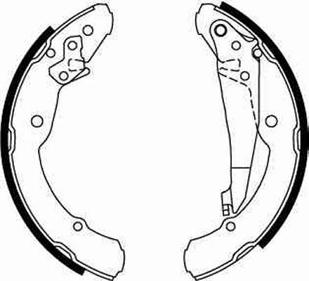 TRW GS8639 - Kit freno, freni a tamburo www.autoricambit.com