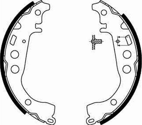 TRW GS8673 - Kit freno, freni a tamburo www.autoricambit.com