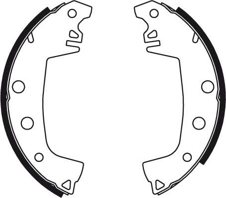 TRW GS8020 - Kit freno, freni a tamburo www.autoricambit.com