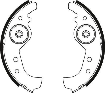 TRW GS8160 - Kit freno, freni a tamburo www.autoricambit.com