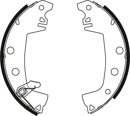 TRW GS8316 - Kit freno, freni a tamburo www.autoricambit.com