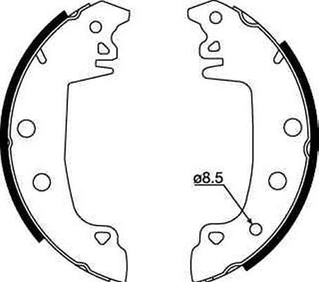 TRW GS8317 - Kit freno, freni a tamburo www.autoricambit.com