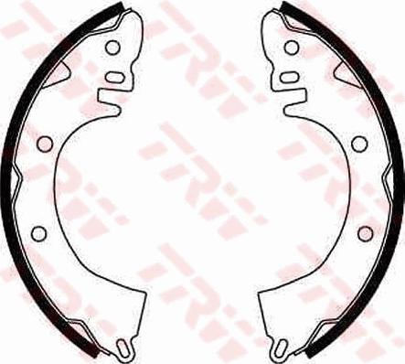 TRW GS8249 - Kit freno, freni a tamburo www.autoricambit.com