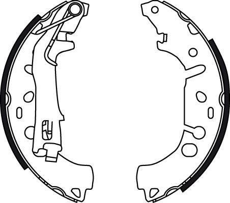 TRW GS8719 - Kit freno, freni a tamburo www.autoricambit.com