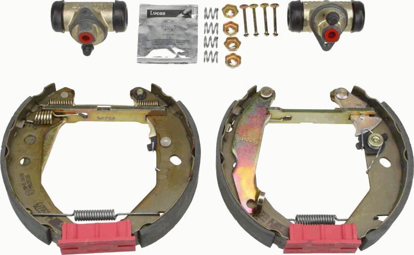 TRW GSK1649 - Kit freno, freni a tamburo www.autoricambit.com