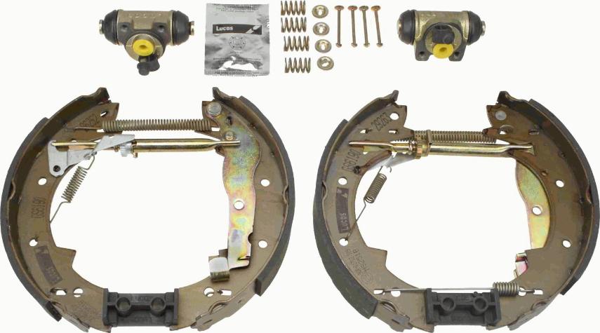 TRW GSK1043 - Kit freno, freni a tamburo www.autoricambit.com