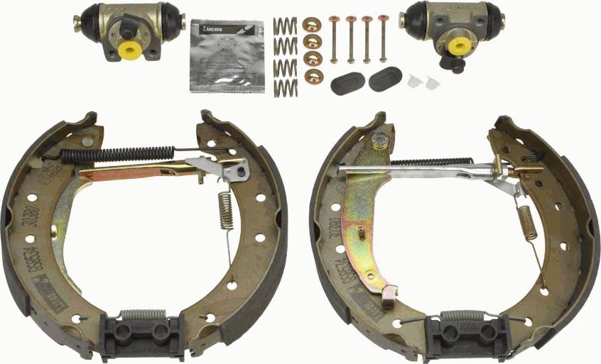 TRW GSK1050 - Kit freno, freni a tamburo www.autoricambit.com